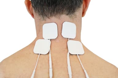 Selvklæbende elektroder til massageinstrumenter 2,0 mm stik 10-pak