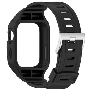 Urrem med beskyttende etui til Huawei Watch Fit 3 Sort