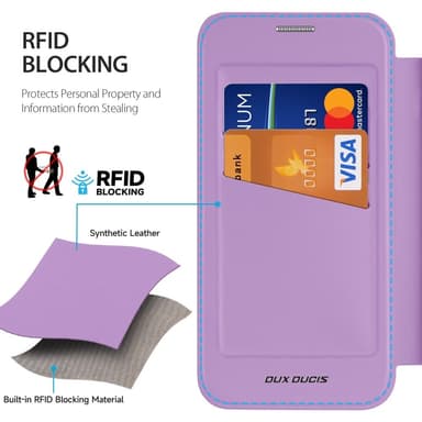 DUX DUCIS Samsung A16 Skin X Pro Flip Cover - Lilla