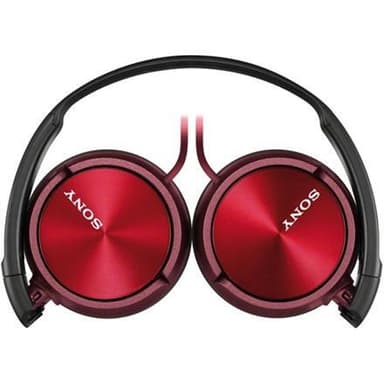 Sony MDR-ZX310 On Ear hovedtelefoner kabelbundet Rød