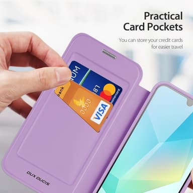 DUX DUCIS Samsung A16 Skin X Pro Flip Cover - Lilla