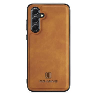 DG.MING Samsung A16 Premium PU-læder Hybrid Cover - Brun