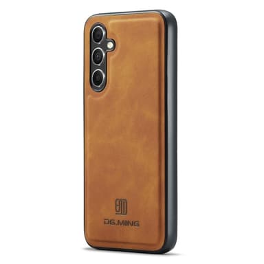 DG.MING Samsung A16 Premium PU-læder Hybrid Cover - Brun