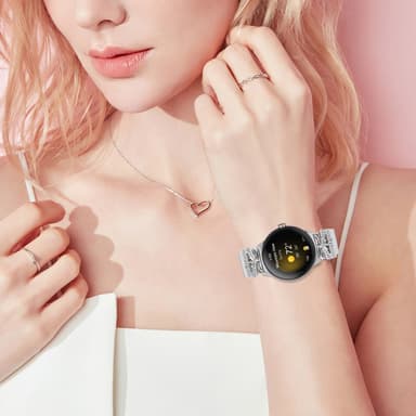 Urrem i rustfrit stål til Google Pixel Watch1/2 Sølv