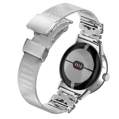 Urrem i rustfrit stål til Google Pixel Watch1/2 Sølv