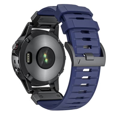 22 mm urrem til Garmin Fenix 3/5/5X/6X/7X Blå