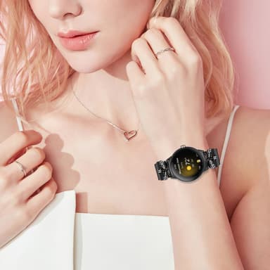 Urrem i rustfrit stål til Google Pixel Watch1/2 Sort