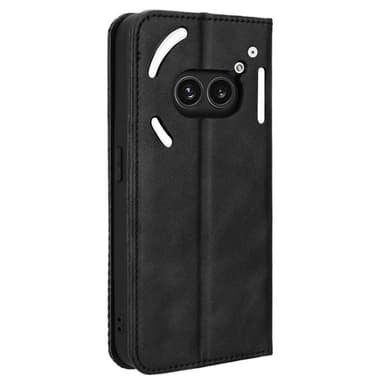 SKALO Nothing Phone (2a) Plus Premium Pungetui med prægning - Sort