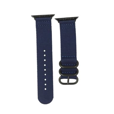 SKALO Nato-armbånd Nylon Apple Watch Ultra 49mm - Blå