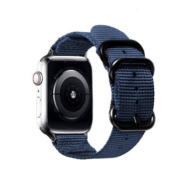 SKALO Nato-armbånd Nylon Apple Watch Ultra 49mm - Blå