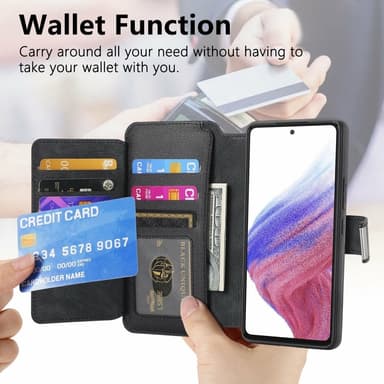 SKALO Samsung A16 CASENEO MW-02 Flip Cover - Sort