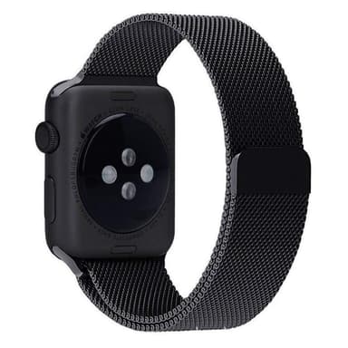 SKALO Milanese Loop Apple Watch Series 7-9 41mm - Sort