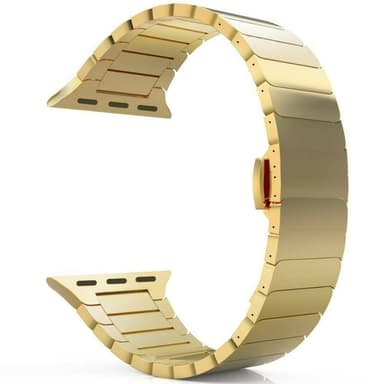 SKALO Metalarmbånd ""Flat"" Apple Watch SE 40mm - Guld