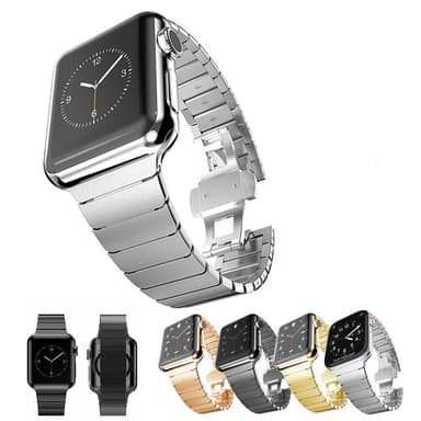 SKALO Metalarmbånd ""Flat"" Apple Watch SE 40mm - Guld