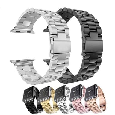 SKALO Lænkearmbånd Apple Watch Ultra 2 49mm - Sølv