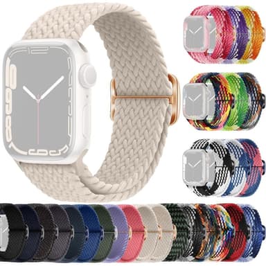 SKALO Flettet Rem Apple Watch Ultra 49mm - Hvid