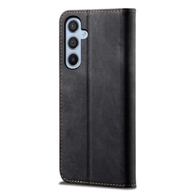 SKALO Samsung A16 Jeans Flip Cover - Sort