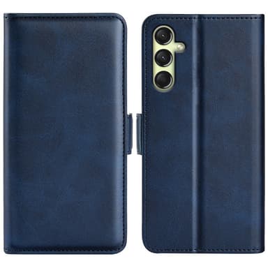 SKALO Samsung A16 Premium Wallet Flip Cover - Blå