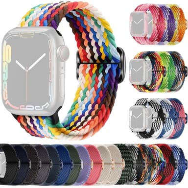 SKALO Flettet Rem Apple Watch Ultra 2 49mm - MultiColor 1
