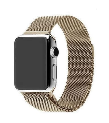 SKALO Milanese Loop Apple Watch Series 10 46mm - Champagne