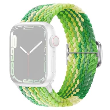 SKALO Flettet Rem Apple Watch Ultra 49mm - Grøn-Lime Grøn