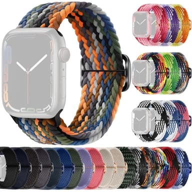 SKALO Flettet Rem Apple Watch Series 10 46mm - Camoflage 1
