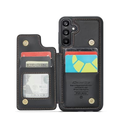 CaseMe Samsung A16 C22 Series Cover+Pung - Sort
