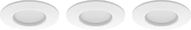 Philips Hue WCA Slim lille indbygget LED-lampe 3-pakke (hvid)