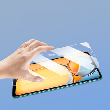 Redmi 13C skærmbeskytter, 2-pak hærdet glas
