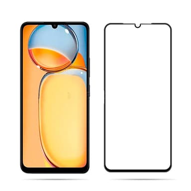 Redmi 13C skærmbeskytter, 2-pak hærdet glas