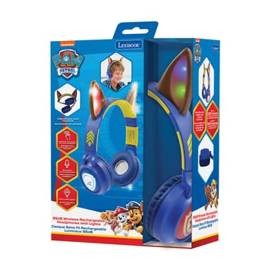Paw Patrol Bluetooth hovedtelefoner med lys