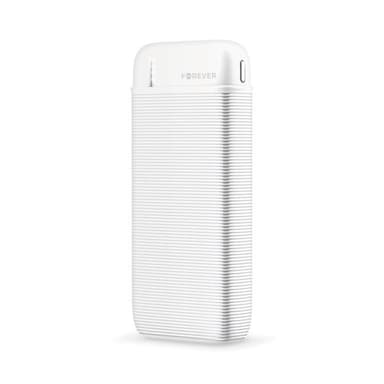 Forever Powerbank 10000 mAh TB-100M, hvid
