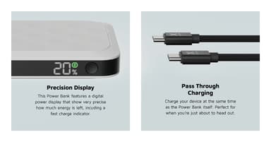 Xtorm 20W Fuel Series 10000mAh powerbank (hvid)