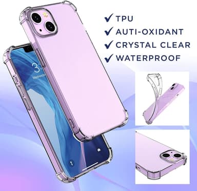 iPhone 13 mobil cover TPU Transparent