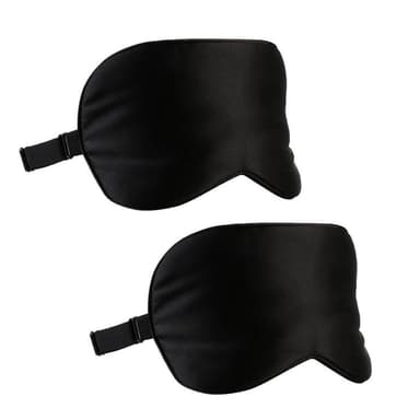 Sovemaske 100% silke 2-pakke