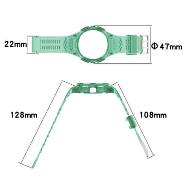 Ur armbånd Sort
