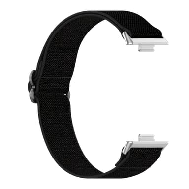 Elastisk nylonurrem til Huawei Watch Fit 3 Sort