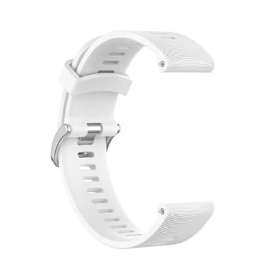 Urrem til Garmin Forerunner 245 Silikone Hvid 20 mm
