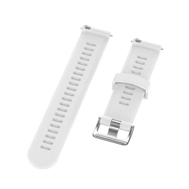 Urrem til Garmin Forerunner 245 Silikone Hvid 20 mm