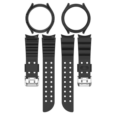 Silikone armbånd Sort