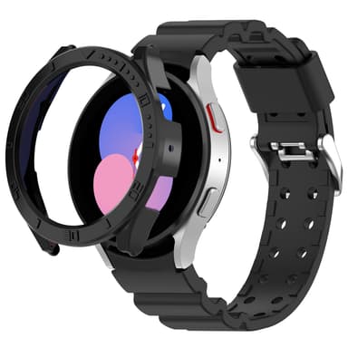 Silikone armbånd Sort