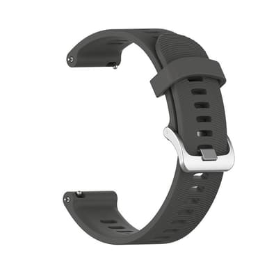 Urrem til Garmin Forerunner 245 Silikone Grå 20 mm
