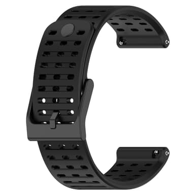Silikone armbånd Sort