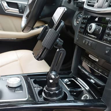 Mobiltelefonholder til kopholderen i bilen