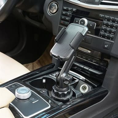 Mobiltelefonholder til kopholderen i bilen