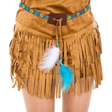 Indianerpigen Cheyenne kostume - M