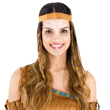 Indianerpigen Cheyenne kostume - M