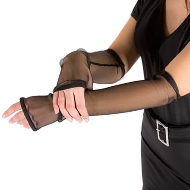 Sort heks kostume - XL