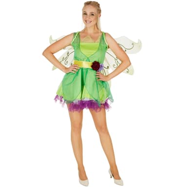 Blomsterfe kostume - S