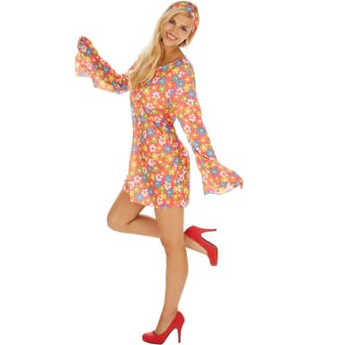 Blomsterlady kostume - S